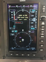 Garmin G300 Multifunction Flight Disply (MFD) in a Cessna C-162 SkyCatche