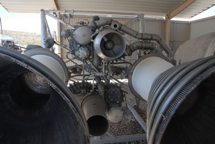 Titan Missile Museum ICBM engine