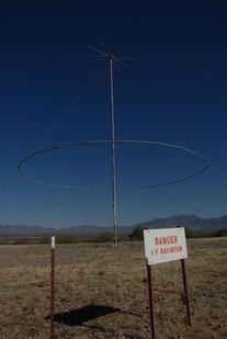 Titan Missile Museum ICBM 80-foot tall discone antenna