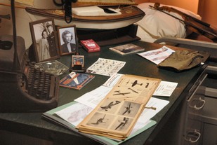 Battleship USS Alabama Officer's Desk