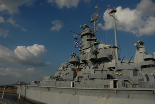 Battleship USS Alabama 